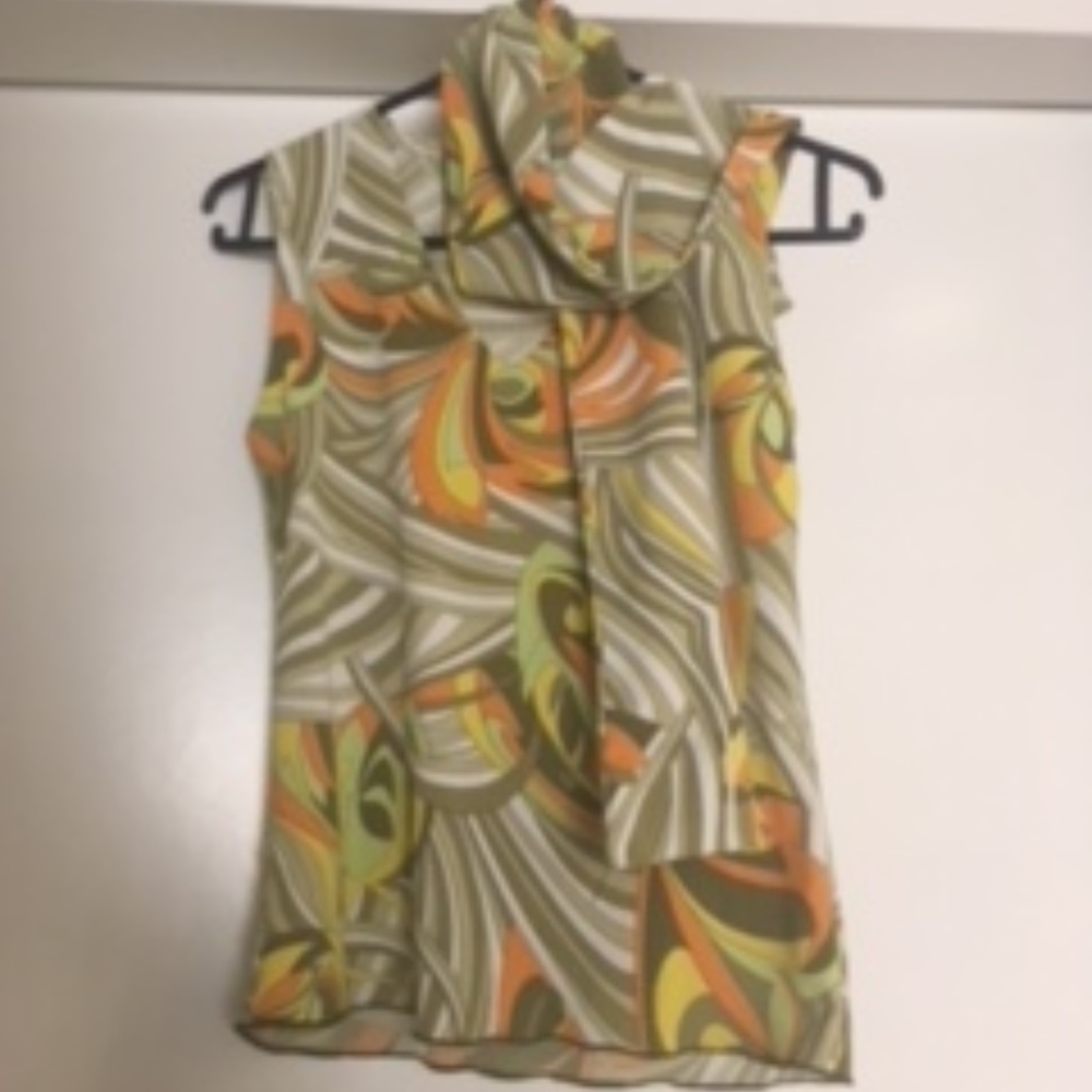 Top with a matching scarf